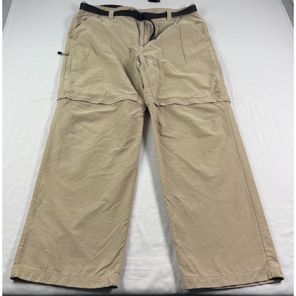 Vintage Nike‎ ACG Pants Mens XL Brown Convertible Outdoor Hiking Trail Y2K